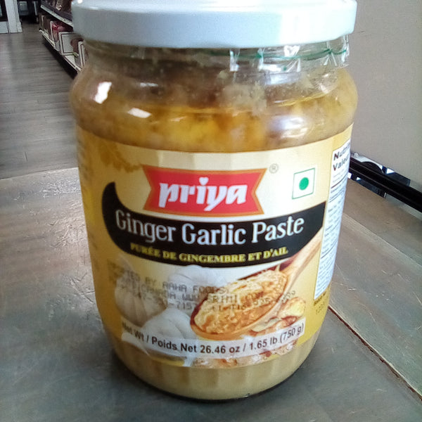 Priya Ginger Garlic paste 750g