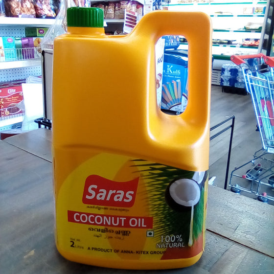Saras coconut oil 2L