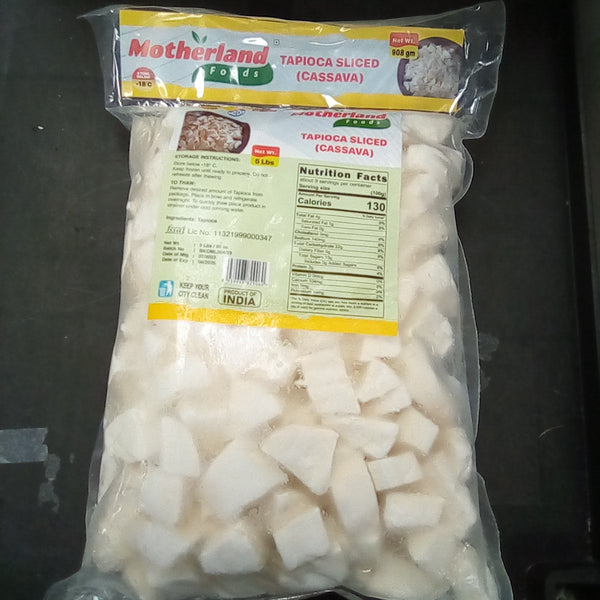 Motherland Foods Tapioca sliced 5lb