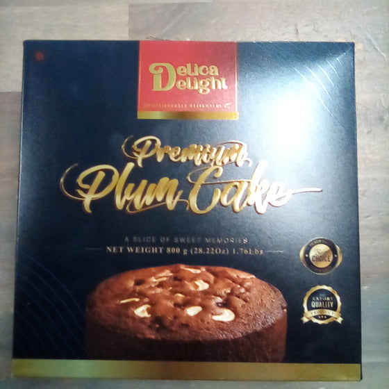 Delica Delight Plum cake 800gm