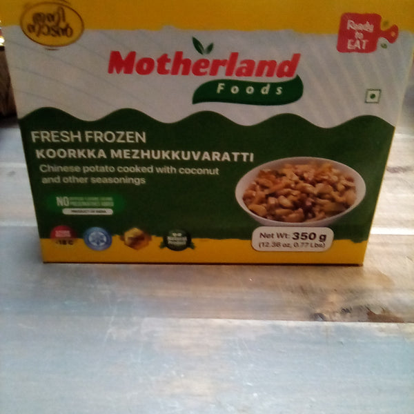 Motherland Foods frozen koorka mezhukkuvaratti 350g