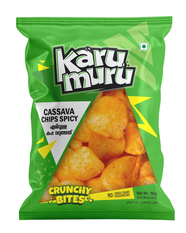 Karumuru Cassava Chips Spicy 150gm