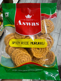 Aswas Rice Murukku spicy 200 gm