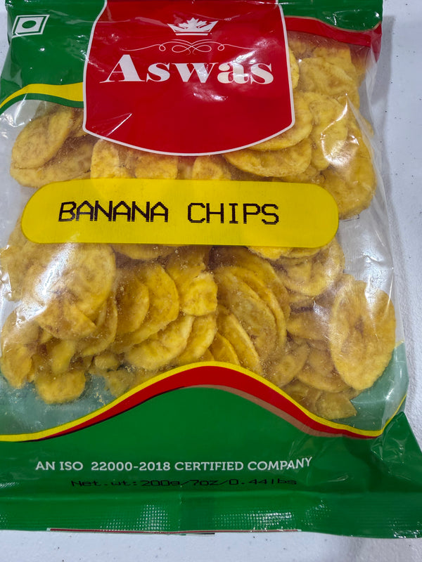 Aswas Banana chips 200gm