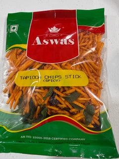 Aswas Tapioca chips sticky spicy 200g