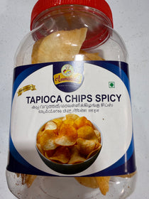 Ammachies Tapioca chips spicy 100gm.
