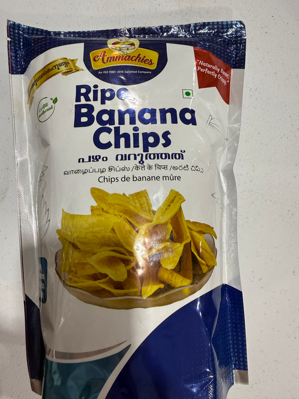 Ammachies Ripe banana chips 150gm.