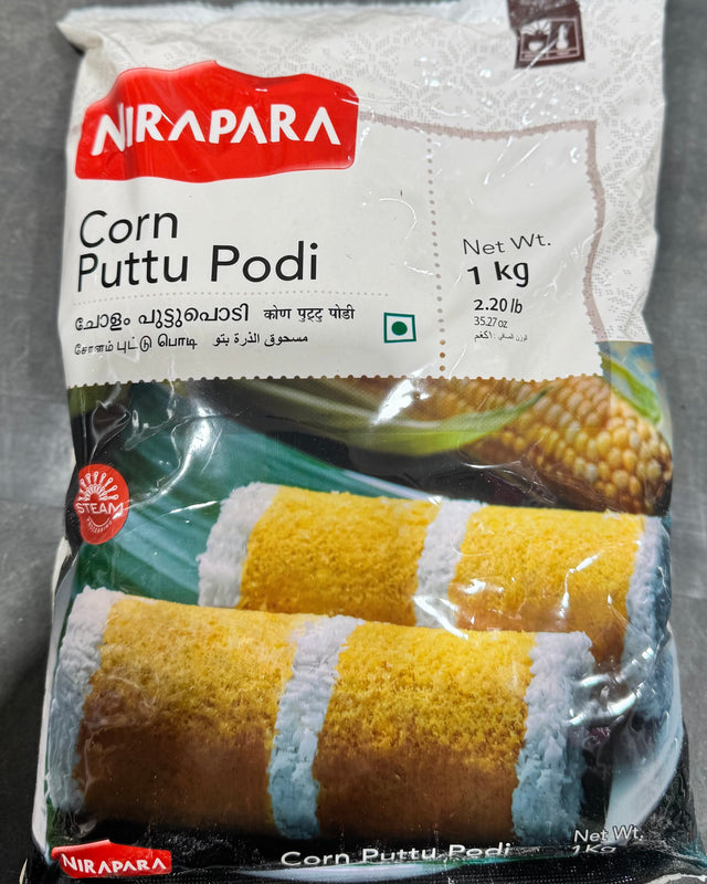 Nirapara Corn Puttu Podi 1kg