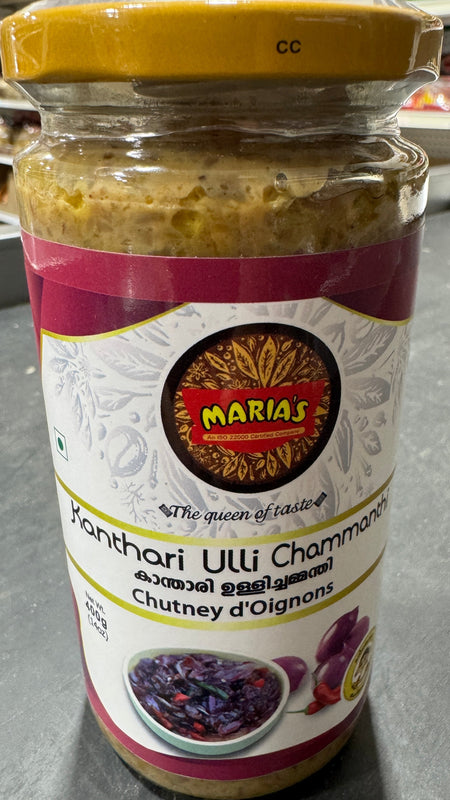 Marias Kanthari Ulli Chammanthi 400gm