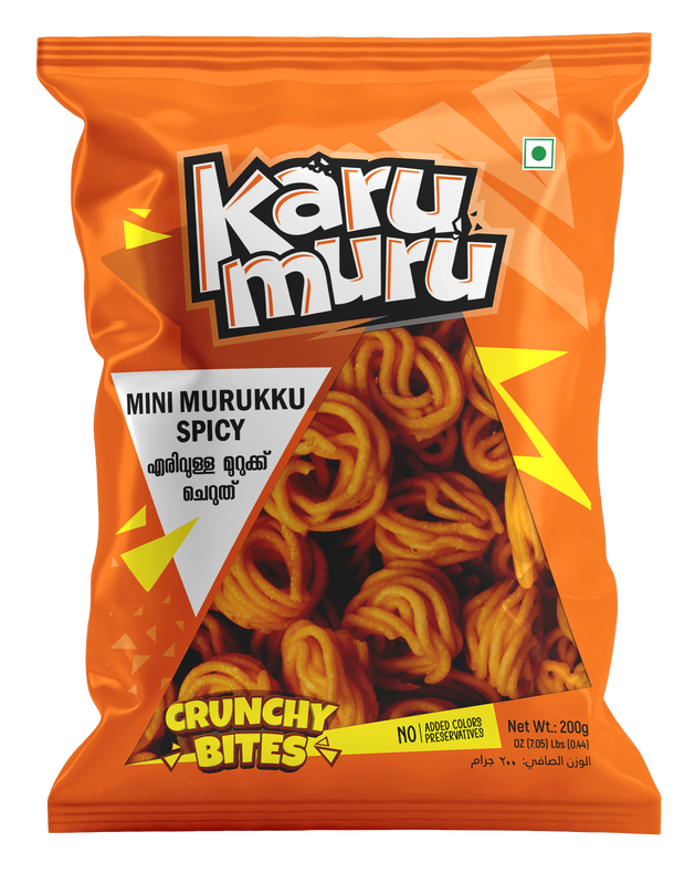 Karumuru Mini Murukku Spicy 200gm
