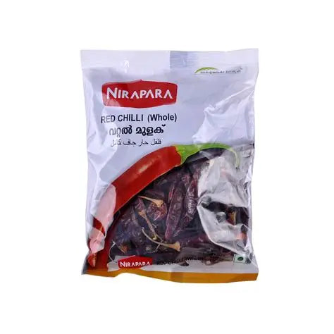 Nirapara Red Chilly Whole 100 gm