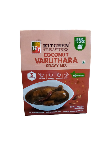 Kitchen treasures Coconut Varuthara Gravy Mix 200g