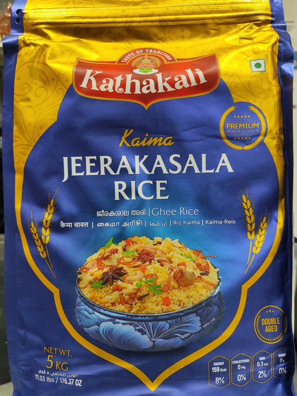 Kathakali Jeerakasala rice 5kg