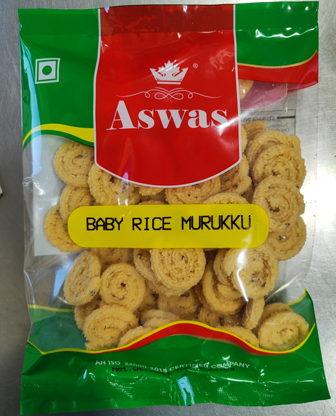 Aswas Baby Rice Murukku 200gm