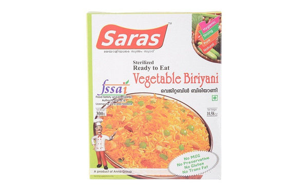 Saras Vegetable Biriyani 300g