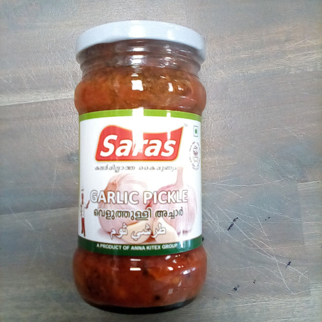 Saras Garlic Pickle 300g