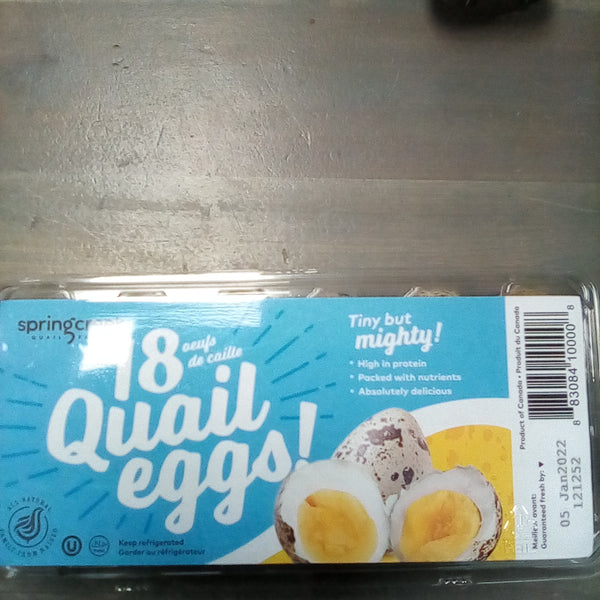 Quail eggs 18pcs