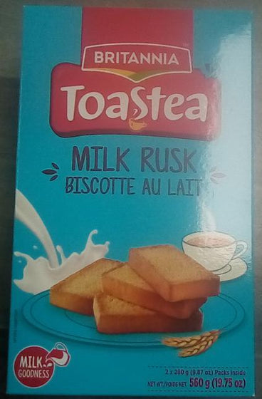 Britannia Toastea Milk Rusk 560g