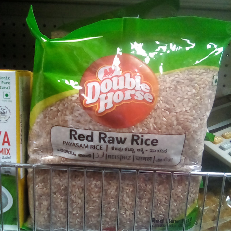 Double Horse Red Raw Rice ( Payasam Rice )1kg