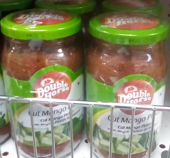 Double Horse Cut Mango Pickle 400g