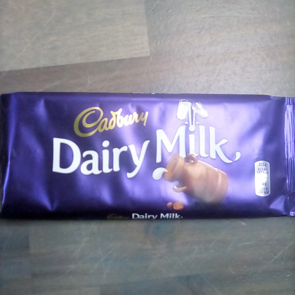 Cadbury dairy milk in 110gm