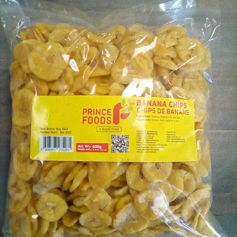 Prince foods banana chips 500 gm