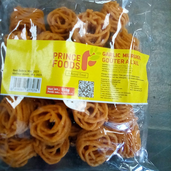 Prince foods Garlic Murukku 150 gm
