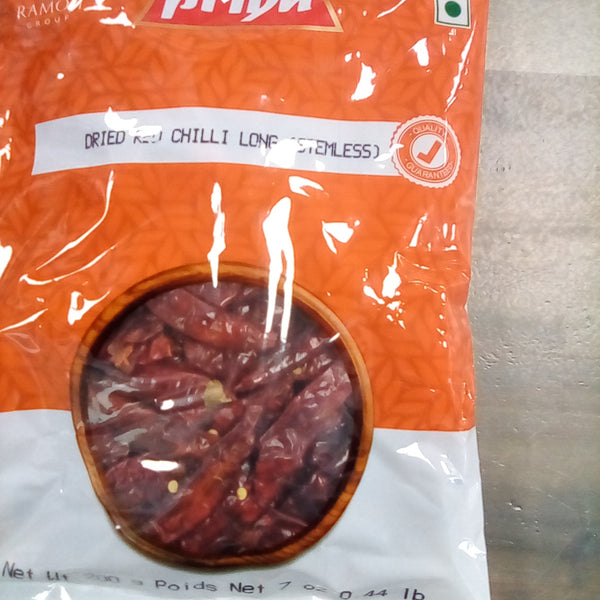 Priya red chilly whole 200 gm