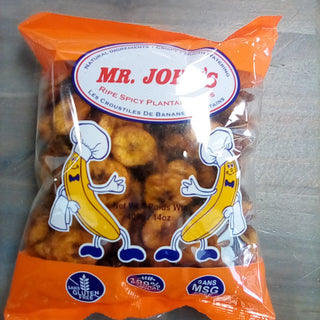 Mrj Spicy Ripe Plantain ( banana) Chips 300gm