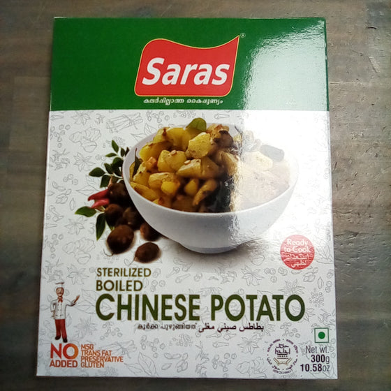 Saras Boiled Chinese Patato 300g
