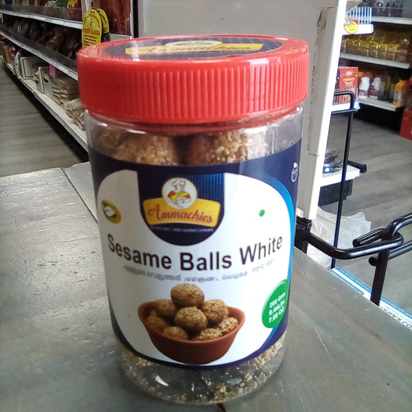 Ammachies sesame balls white 200g