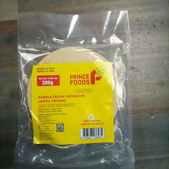 Prince foods Kerala pappad 200gm