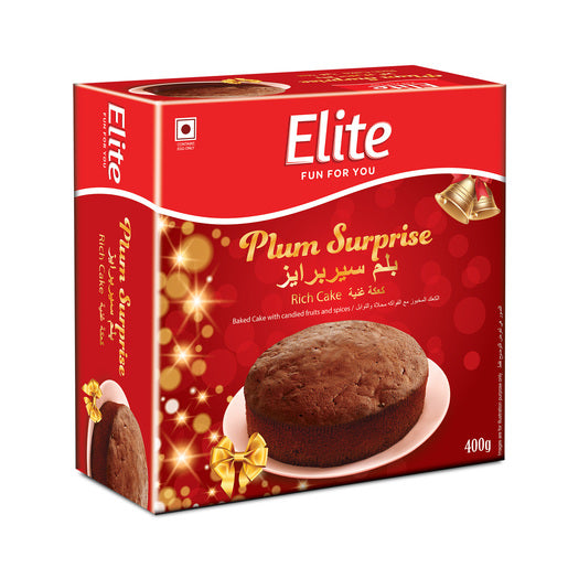 Elite Plum Surprise cake 400g