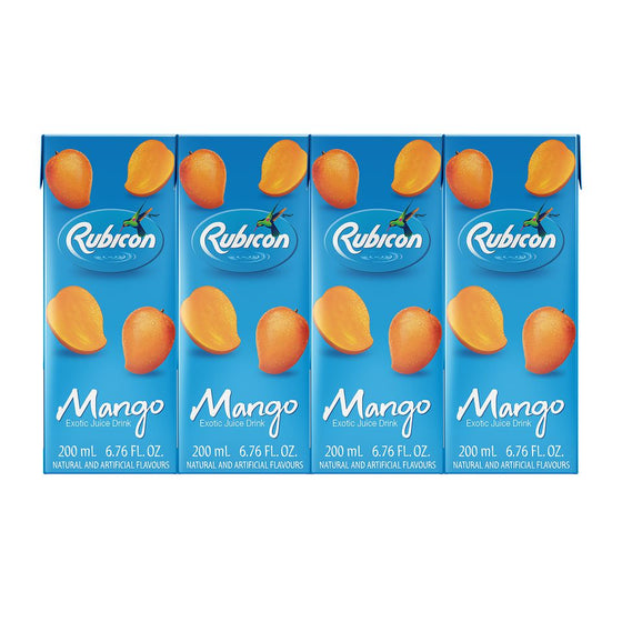 Rubicon Mango Juice Box 4pk