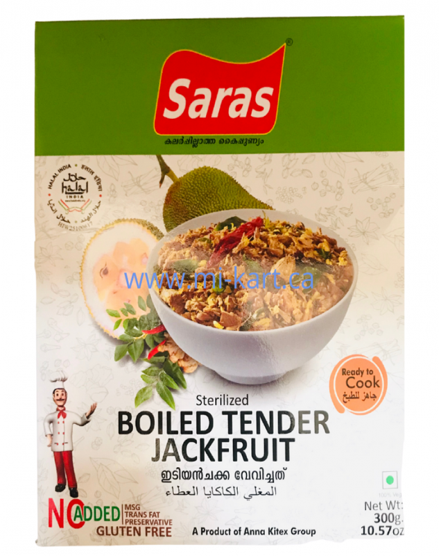 Saras Boiled Tender Jackfruit 300g