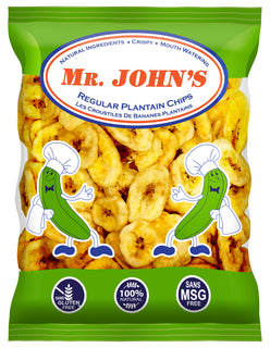 Mrj Plantain Chips Regular 4lbs